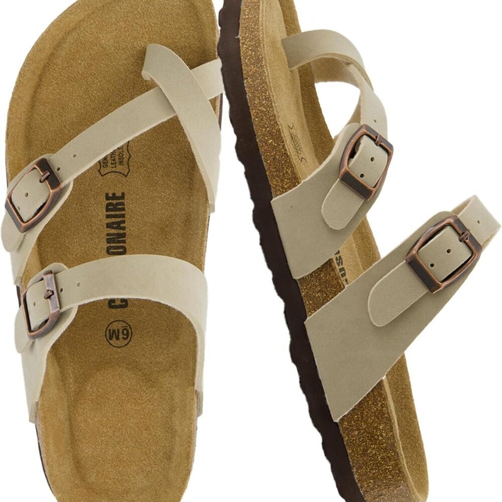 Women's Luna Cork Footbed Sandal With +Comfort